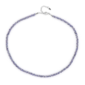 Collar en plata con Tanzanita