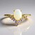 Anello in argento con Opale di Welo
