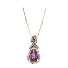 Collier en or et Grenat Rhodolite (CIRARI)