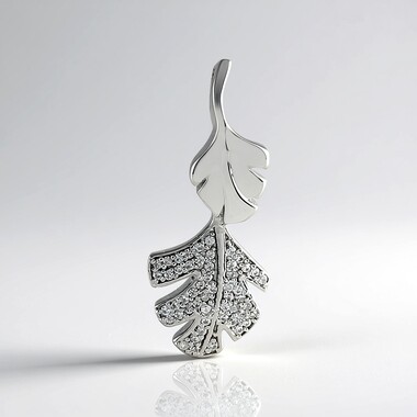 Zircon Silver Pendant