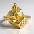 Bague en argent et Saphir blanc (Jahdo)