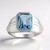Anello in argento con Topazio Marambaia (de Melo)