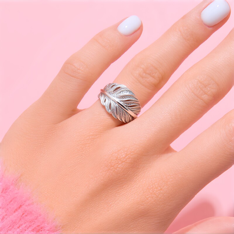 Zilveren ring (Joias do Paraíso)