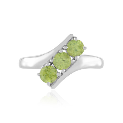 Zilveren ring met Sfeenkristallen