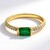 Anello in oro con Smeraldo Zambia AAA (CIRARI)