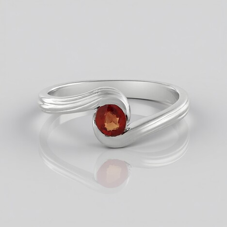 Bague en argent et Rubis de Tanzanie