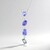 Collana in argento con Tanzanite (non riscaldata)