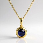 Collana in oro con Tanzanite AAA (CIRARI)