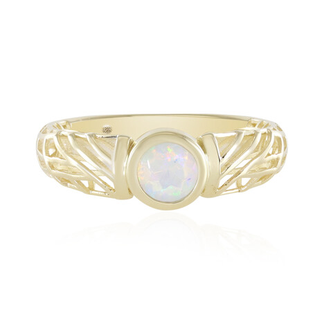 Welo-Opal-Goldring (Ornaments by de Melo)