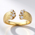 Anello in oro con Diamante SI2 (H) (CIRARI)