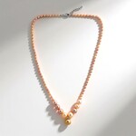 Collana in argento con Perla Ming (TPC)