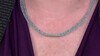 Collar en plata con Topacio azul cielo