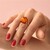 Multi Gem Silver Ring (dagen)