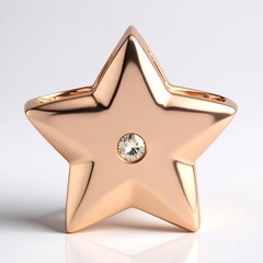 Ciondolo in argento con Diamante Argyle Rose de France I1 (Annette)