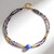 Collana in argento con Agata Lace Blu (Riya)