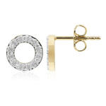 Orecchini in argento con Diamante VS1 (G) (Annette)