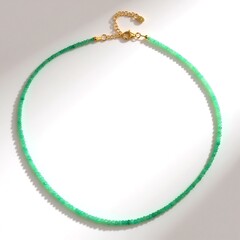 Collana in argento con Smeraldo Colombiano