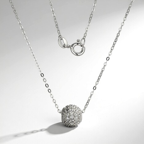 Collana in argento con Zircone (Adela Silber)