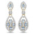 Boucles d'oreilles en or et Aigue-marine (SUHANA)