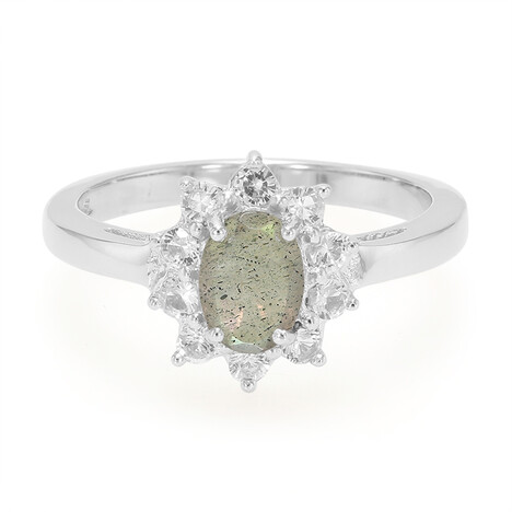 Labradorit-Silberring