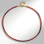Collana in argento con Corniola