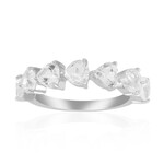 Anello in argento con Topazio Bianco