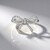 Anello in argento con Topazio Bianco