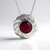 Collana in argento con Rubino del Madagascar (de Melo)