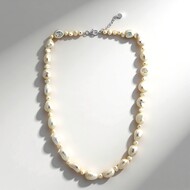 Collar en plata con Perla blanca Freshwater (TPC)