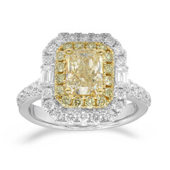 Anello in oro con Diamante Giallo SI2 (CIRARI)