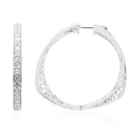 Zirkon-Silberohrringe (Dallas Prince Designs)