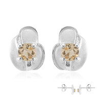 Pendientes en plata con Topacio imperial de Ouro Preto (Pallanova)