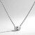 Collier en argent et Topaze blanche