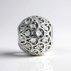 Ciondolo in argento con Zircone (MONOSONO COLLECTION)