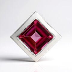 Ciondolo in argento con Topazio Rosa