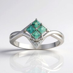 Anello in oro con Alessandrite