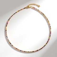 Collana in argento con Tormalina