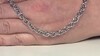 Cadena en plata