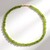 Collana in argento con Peridoto