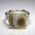 Anello in argento con Agata Botswana