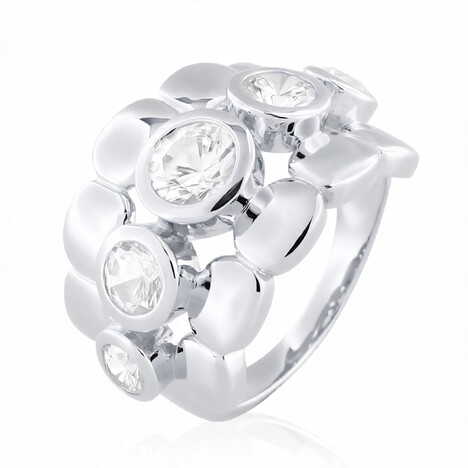 Zirkon-Silberring (de Melo Essence)