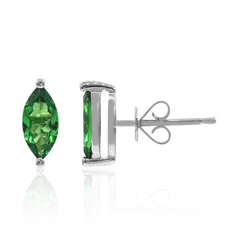 Boucles d'oreilles en or et Grenat Tsavorite (CIRARI)