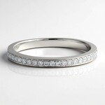 Anello in oro con Diamante SI1 (H) (CIRARI)