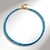 Collier en argent et Apatite bleue