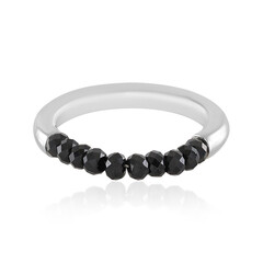 Anello in argento con Spinello Nero