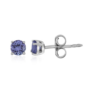 Pendientes en plata con Tanzanita