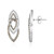 Pendientes en oro con Diamante champán I2 (de Melo Gold)