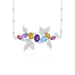Collana in argento con Topazio Blu Svizzero (Dallas Prince Designs)