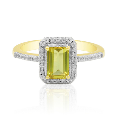 Ban Ka Cha-Gelber Saphir-Goldring