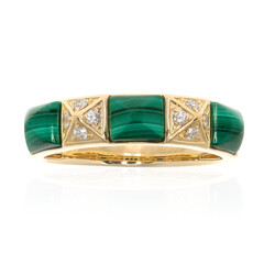 Malachit-Goldring (CIRARI)